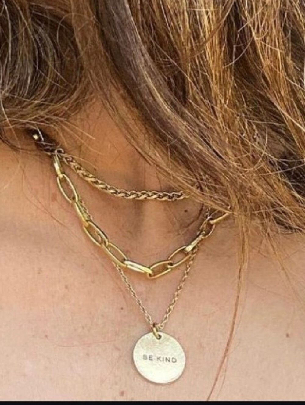 Electrick Picks Be Kind Necklace